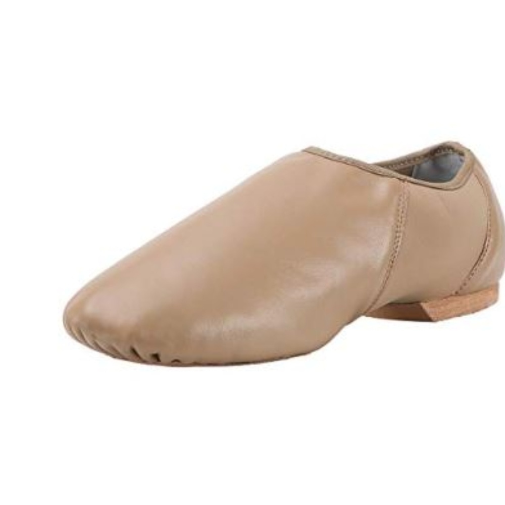 ARCLIBER Leather Slip On Jazz Shoe for Girls Boys